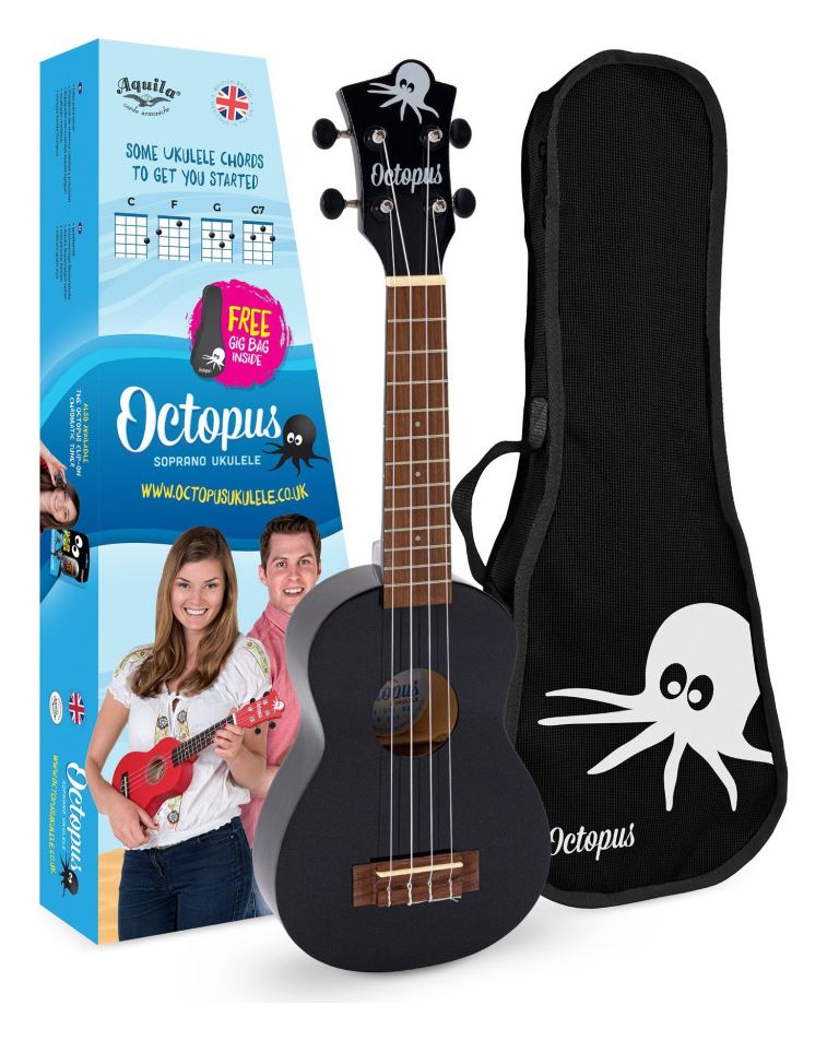 Ukelele soprano negro