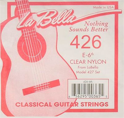 Cuerda guitarra clásica 6a 426 blanca