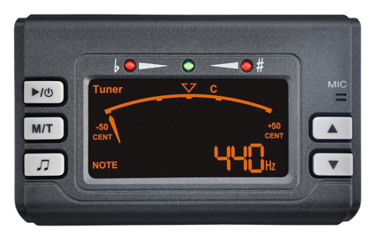 Afinador metrónomo Cromo MT-40