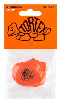Púa 0,60 Naranja Tortex