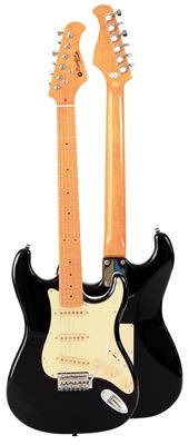 Guitarra eléctrica negra