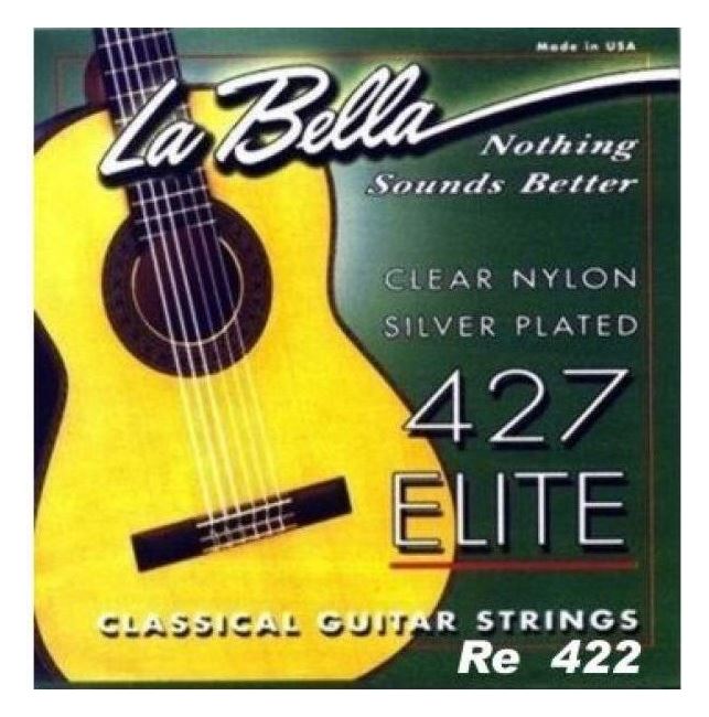 Cuerda guitarra clásica 4a 422 blanca