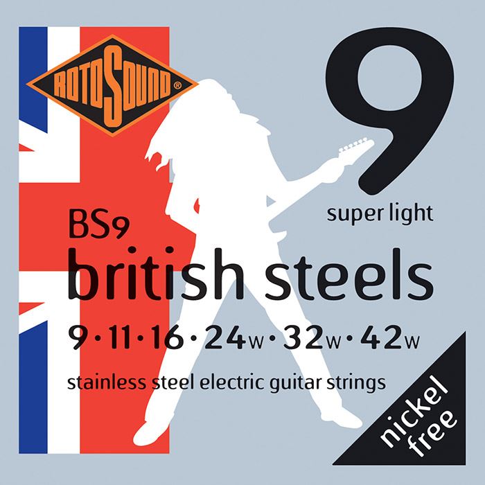 Juego cuerdas guitarra el BS9