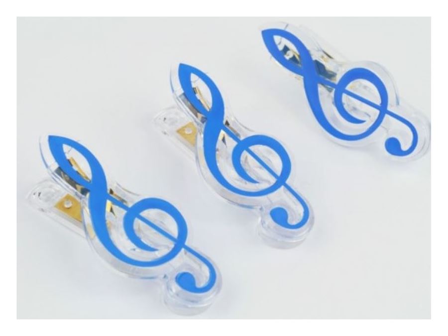 Clip Clau de Sol Blau