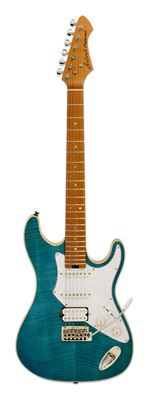 Guitarra eléctrica ST Azul trans