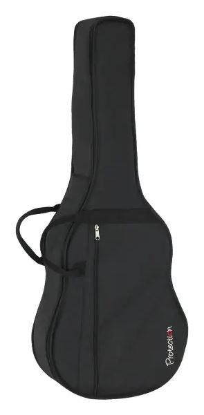 Funda guit. clásica Negra mochila protection