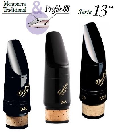 Boquilla clarinet B40T tradicional