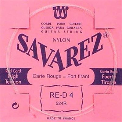 Cuerda guitarra clásica 4a 524-R Carta rouge