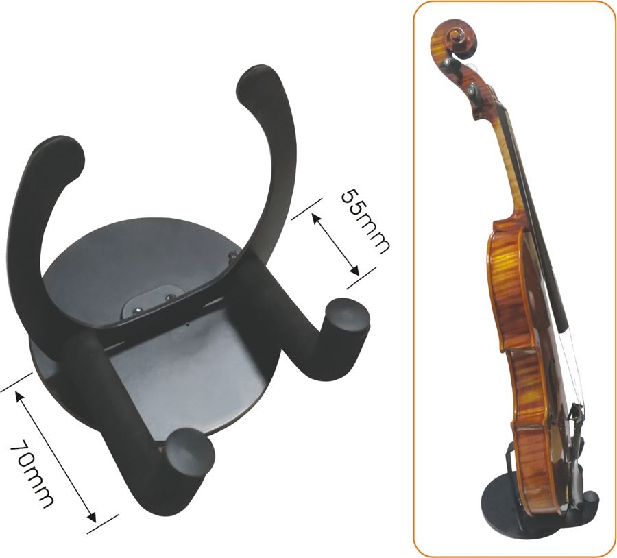 Soporte violín suelo