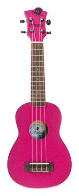 Ukelele soprano rosa