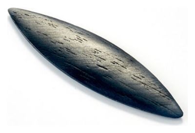Pestaña Oboe ebano convexa