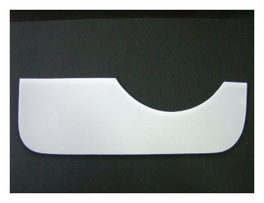 Golpeador guitarra Forma Blanc