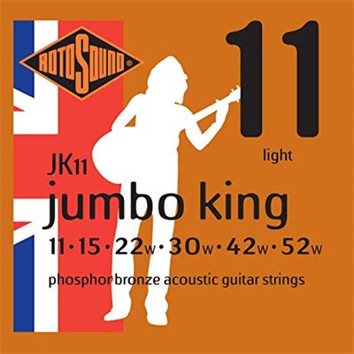 Juego cuerdas guitarra ac. JK11