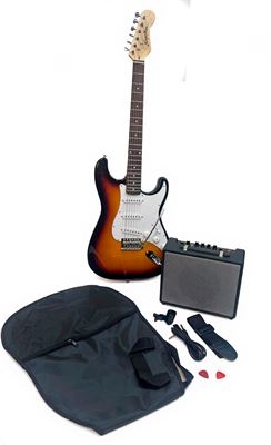 Guitarra eléctrica Corona Pack TSB Sumburst