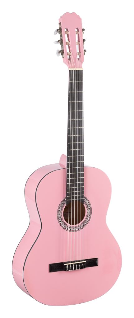 Guitarra clásica cadete C6N 75 cm Rosa 1/4
