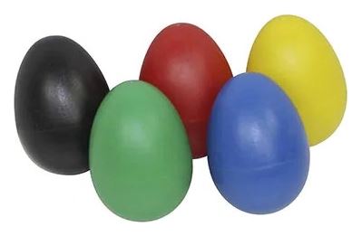 Maraca ous ou - amarillo - azul