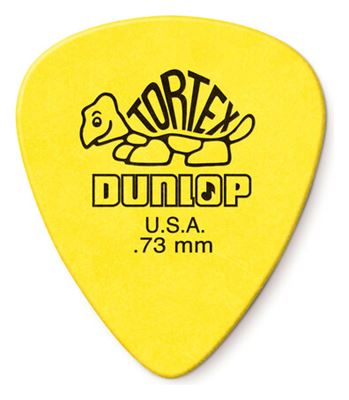Púa 0,73 Amarilla Tortex