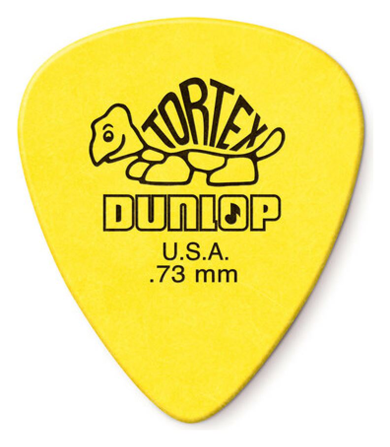 Púa 0,73 Amarilla Tortex