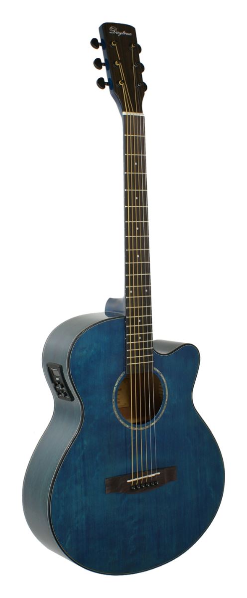 Guitarra acústica Mini Jumbo Blava