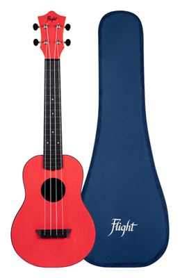 Ukelele concert Travel TUC-35RD Rojo
