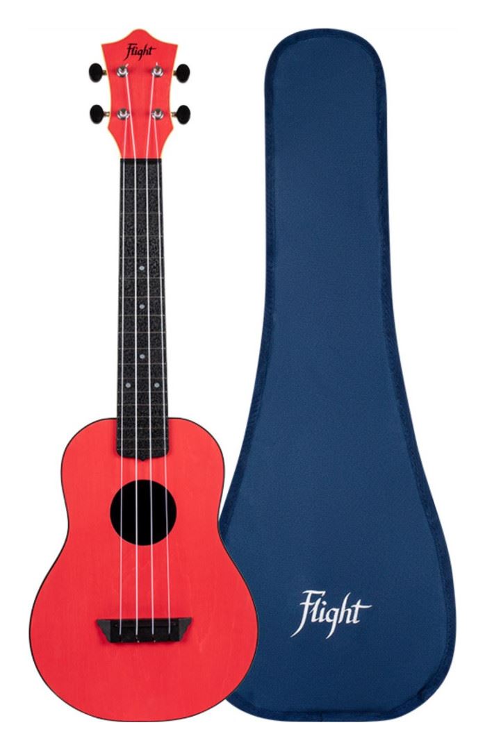 Ukelele concert Travel TUC-35RD Rojo
