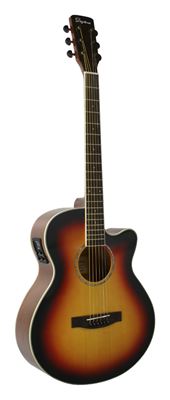 Guitarra acústica Mini Jumbo Sombreada