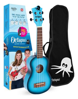 Ukelele soprano azul celeste BT
