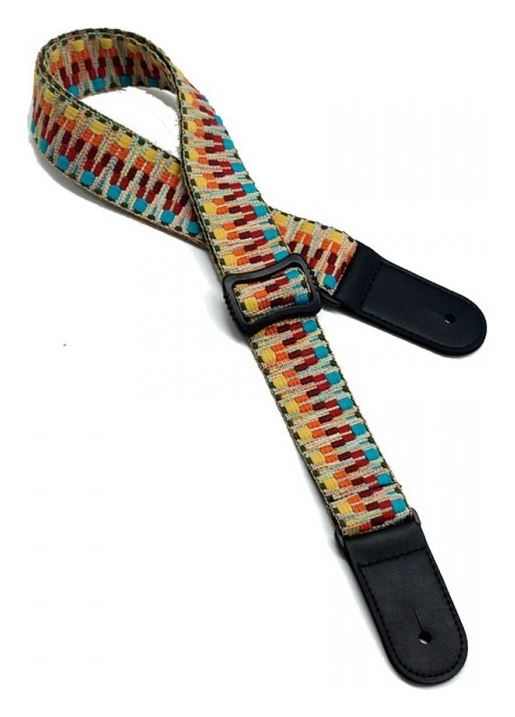 Correa ukelele WU-09 algodón trenzado