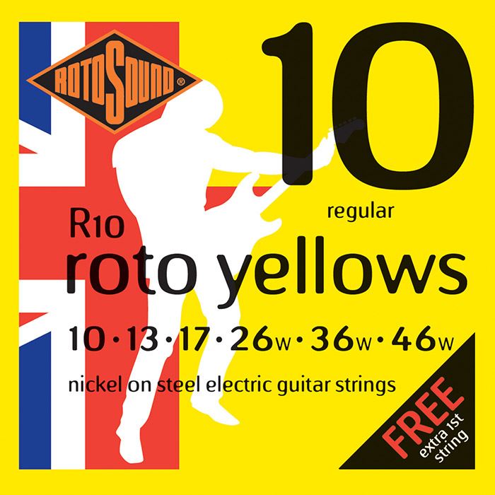 Juego cuerdas guitarra el R10