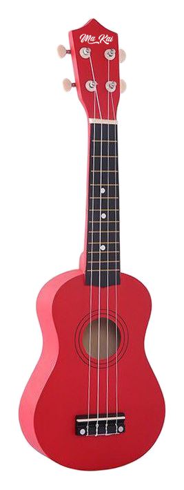 Ukelele soprà Vermell