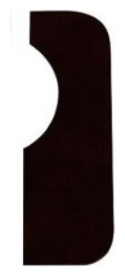 Golpeador guitarra Forma Negro