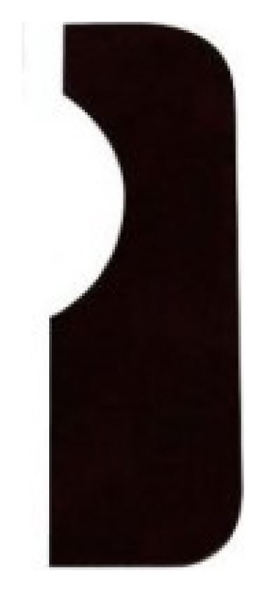 Golpeador guitarra Forma Negre