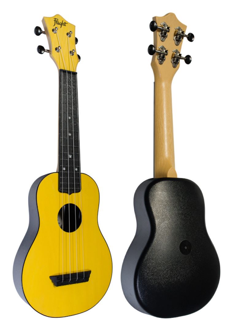 Ukelele soprano Travel TUS-35YW Amarillo