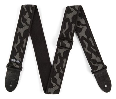 Correa guitarra D-38-10 camuflaje gris
