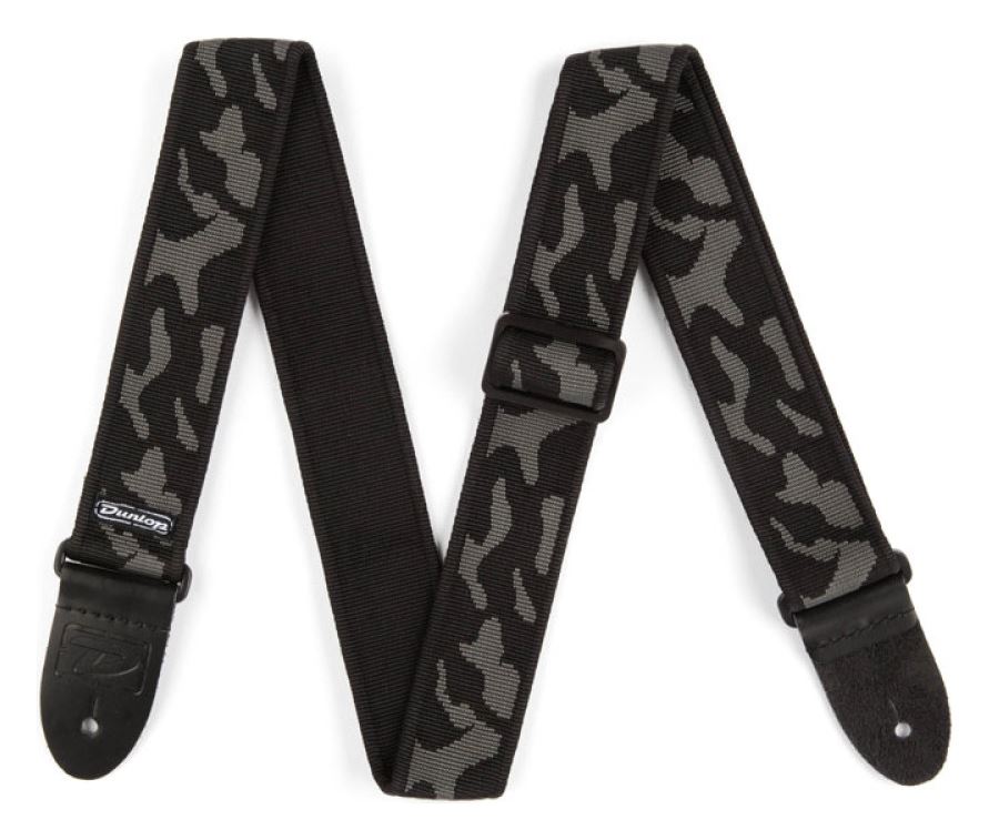 Correa guitarra D-38-10 camuflaje gris