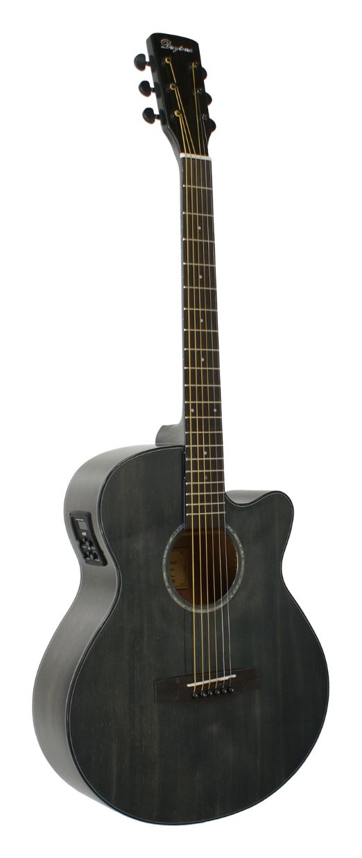 Guitarra acústica Mini Jumbo Negra