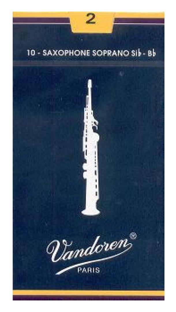 Caña saxo soprano Si b nº 2
