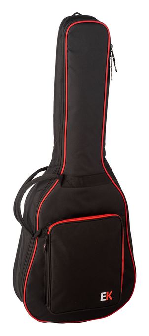 Funda guit. clásica 10mm Vora roja