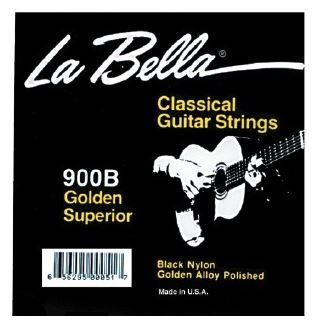 Cuerda guitarra clásica 6a Negra