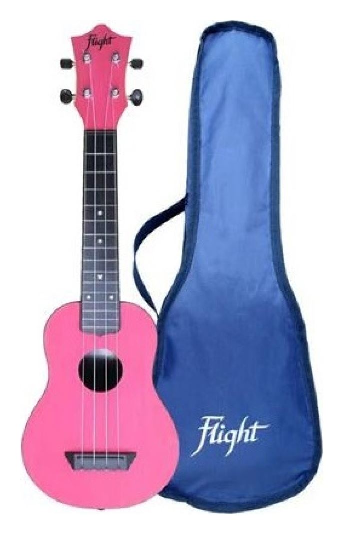 Ukelele soprà Travel TUS-35PNK Rosa