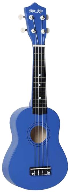 Ukelele soprano azul oscuro