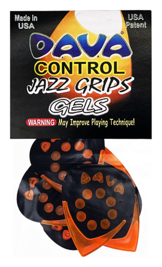 Púa Jazz grips Orange gel