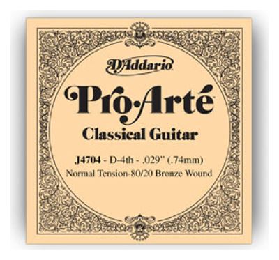 Cuerda guitarra clásica 4a J-46