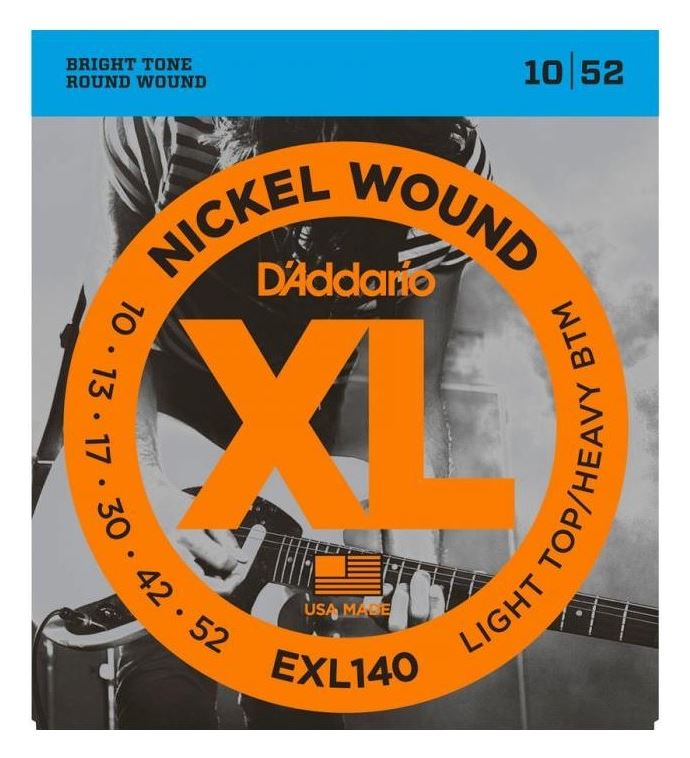 Joc cordes guitarra el 0,10 - 0,52 EXL-140