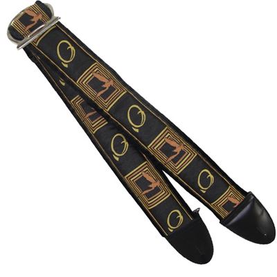 Correa guitarra Negro mod 10 ancho
