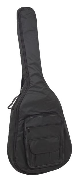 Funda guit. cadete clásica Negra Mochila