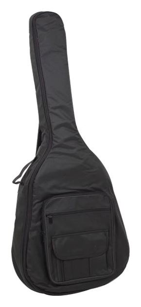 Funda guit. clásica Negro Mochila