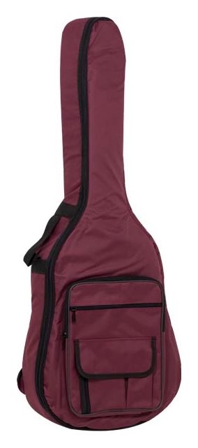 Funda guit. clásica Roja Mochila