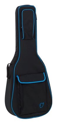 Funda guit. clásica 20 mm azul