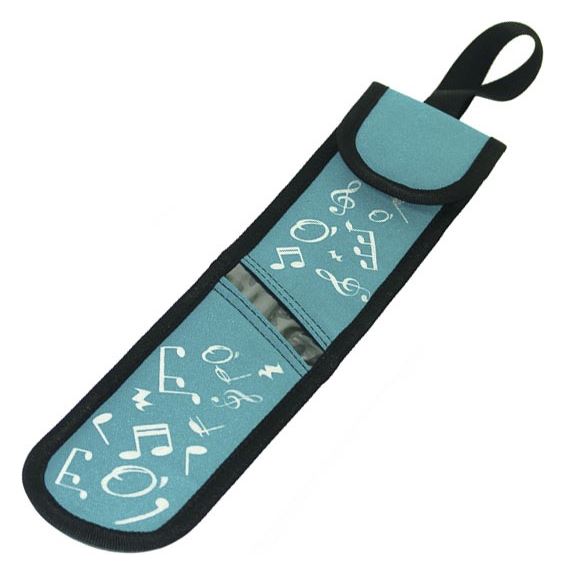 Funda flauta 80CN verda notes